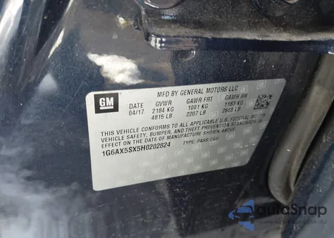 2017 Cadillac Cts Luxury from USA, damaged, VIN 1G6AX5SX5H0202824